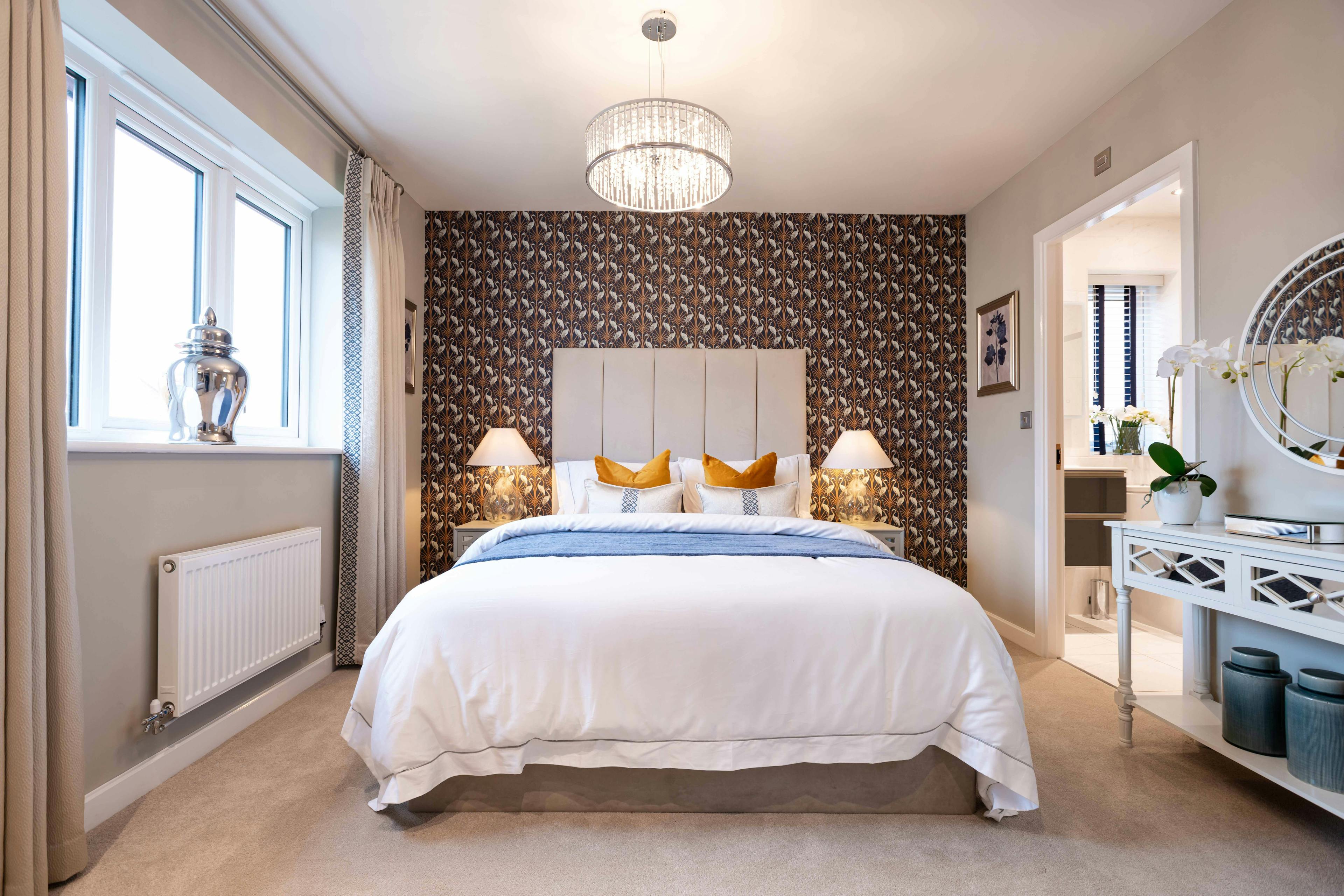 Bloor Showhome showing how cozy a bedroom can be