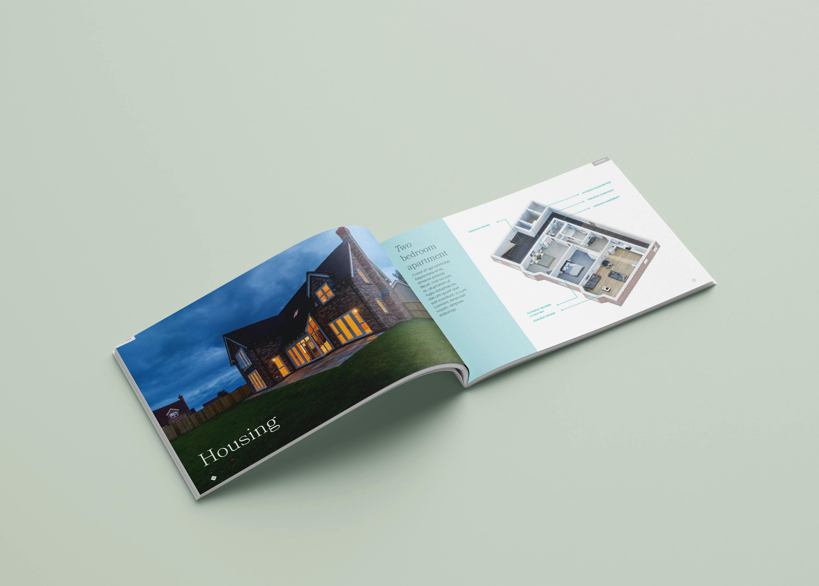 Housing brochure  - Just for you