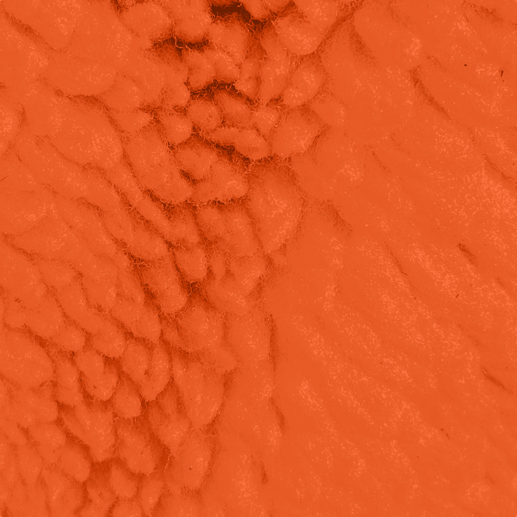 Wool image with an orange tint
