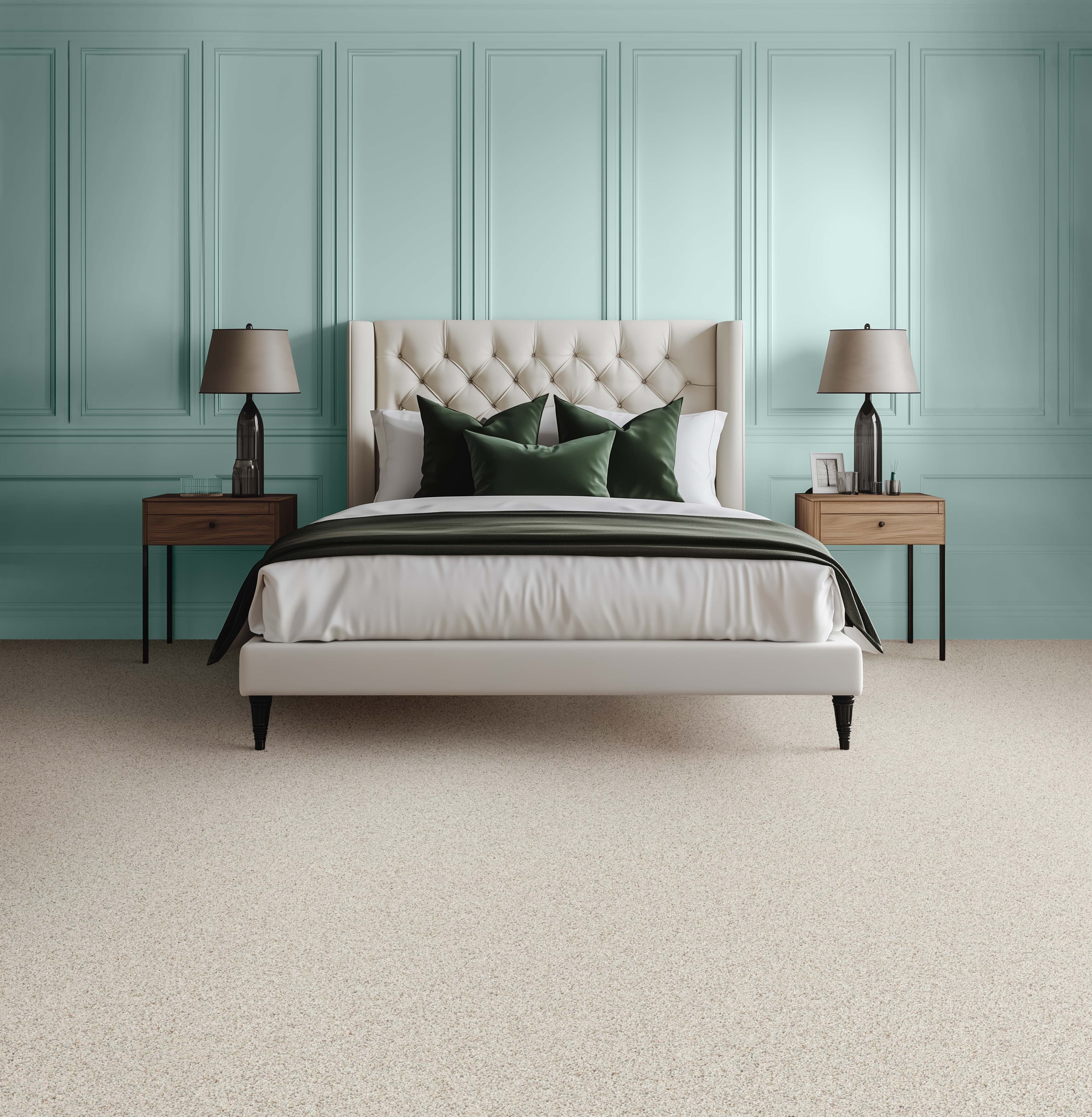 100% recycled polyester yarn - deep pile carpet