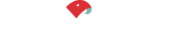 White version of the PolyFlor logo